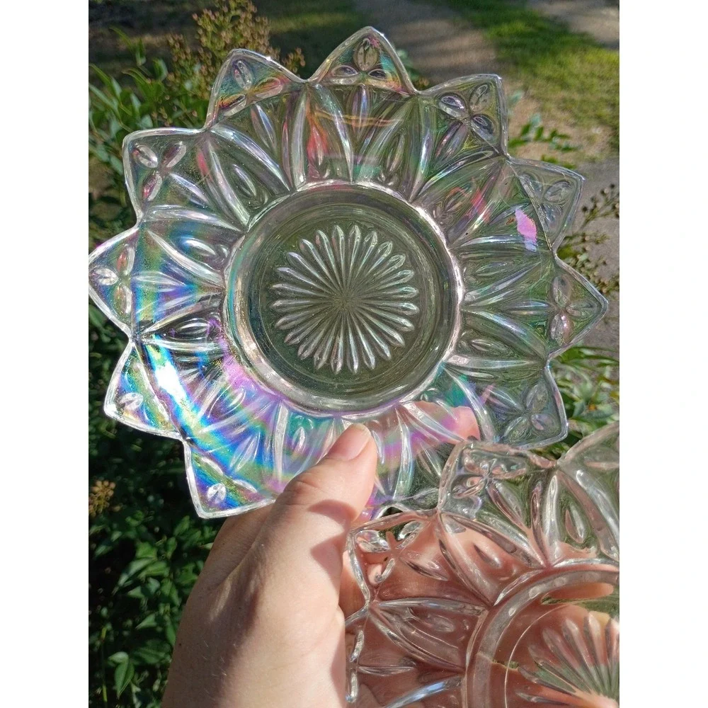 Federal Glass Petal Bowl 5.5